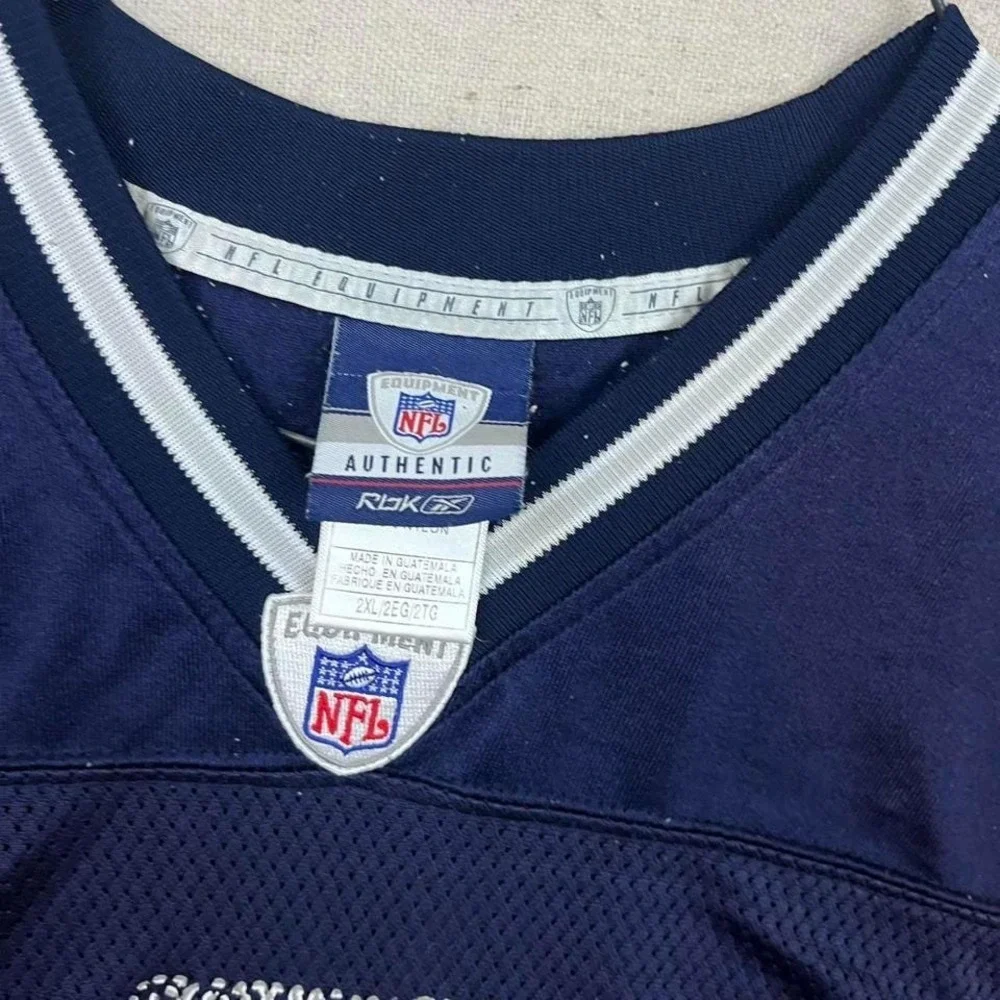 NFL Reebok Dallas Cowboys Tony Romo 9 Mesh Navy‎ Blue Football Jersey - Picture 3 of 8